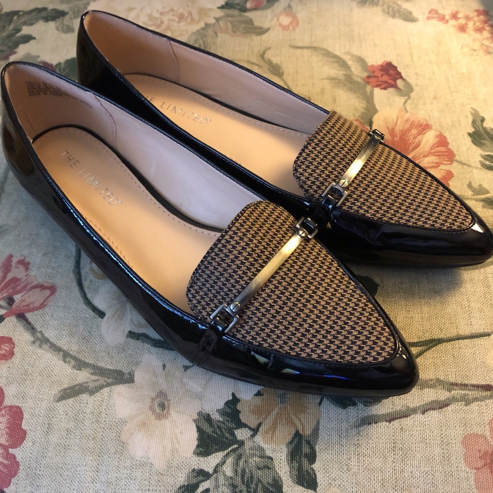 The Limited Plaid Flats